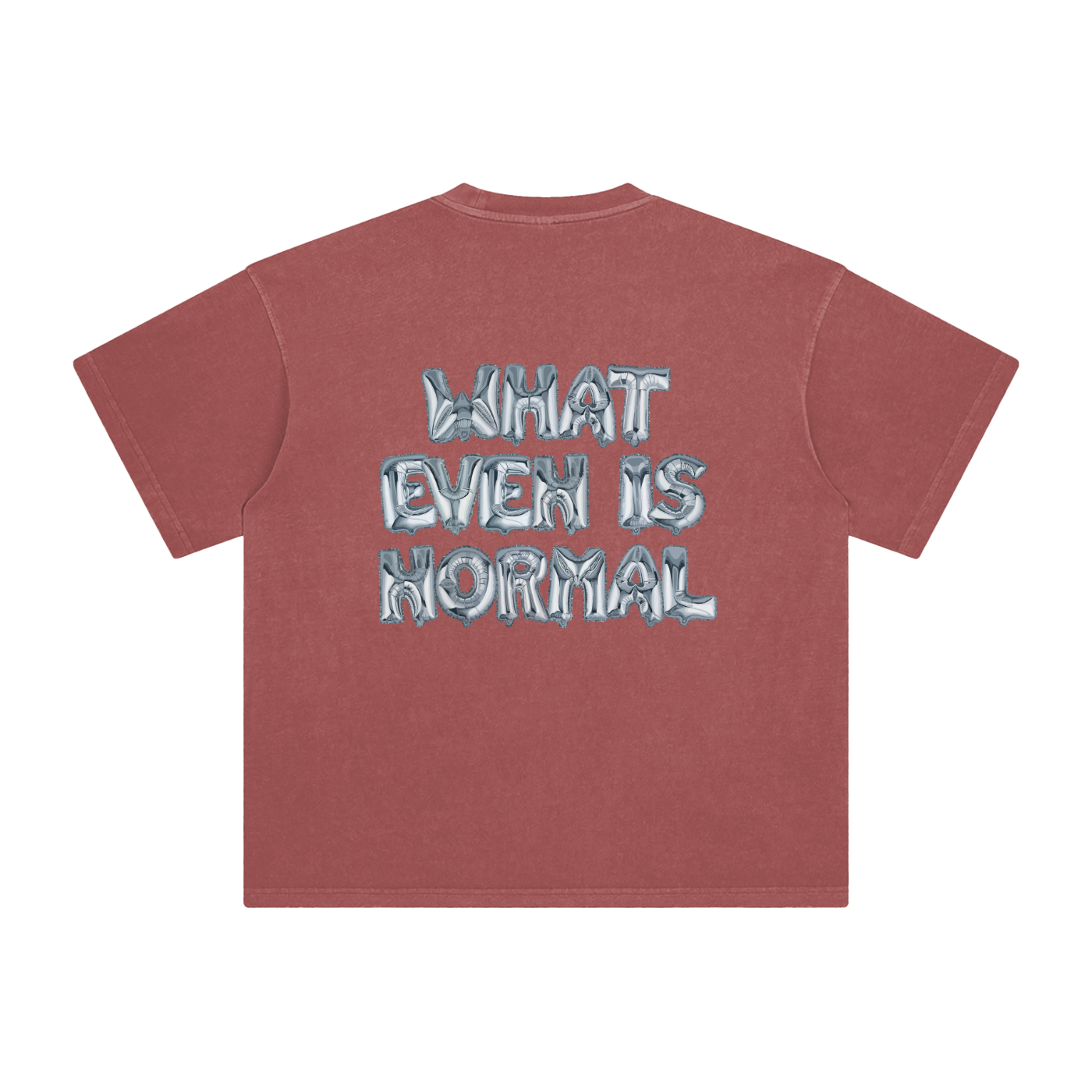 NORMAL IS A CONSTRUCT - Red Tee