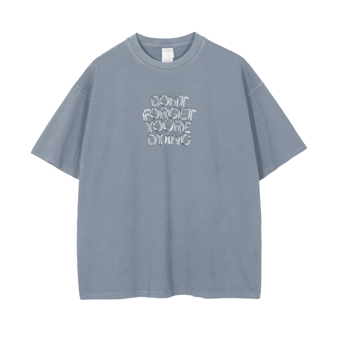 EVERYTHING IS TEMPORARY - Slate Blue Tee