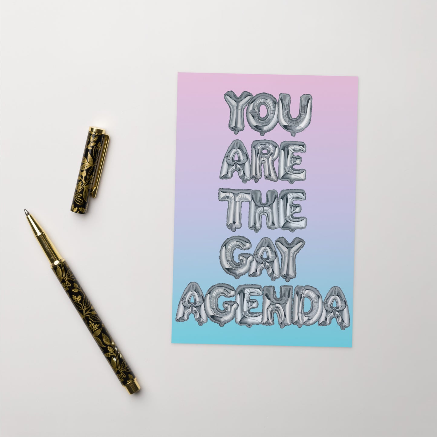 You Are The Gay Agenda