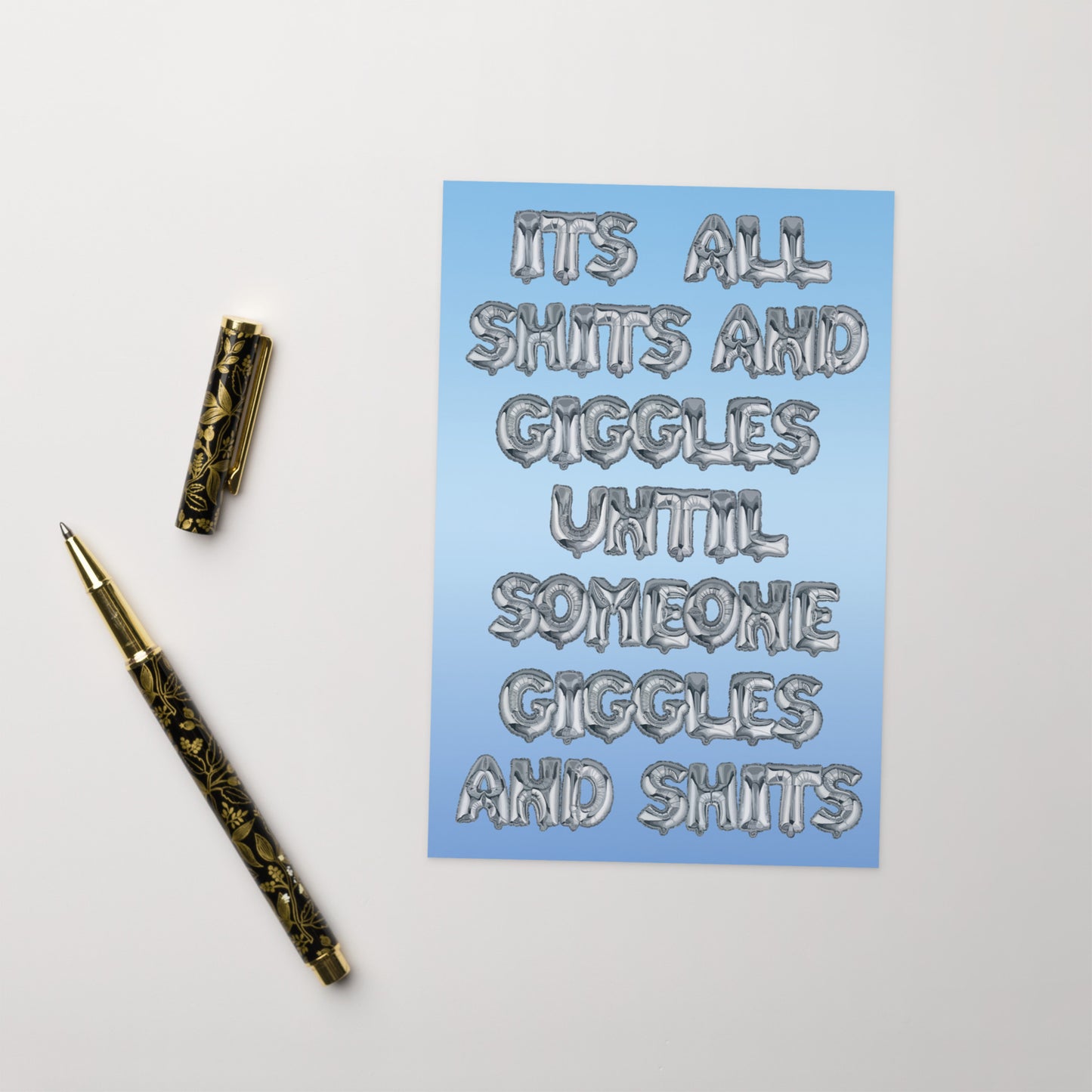 It's All Shits and Giggles...