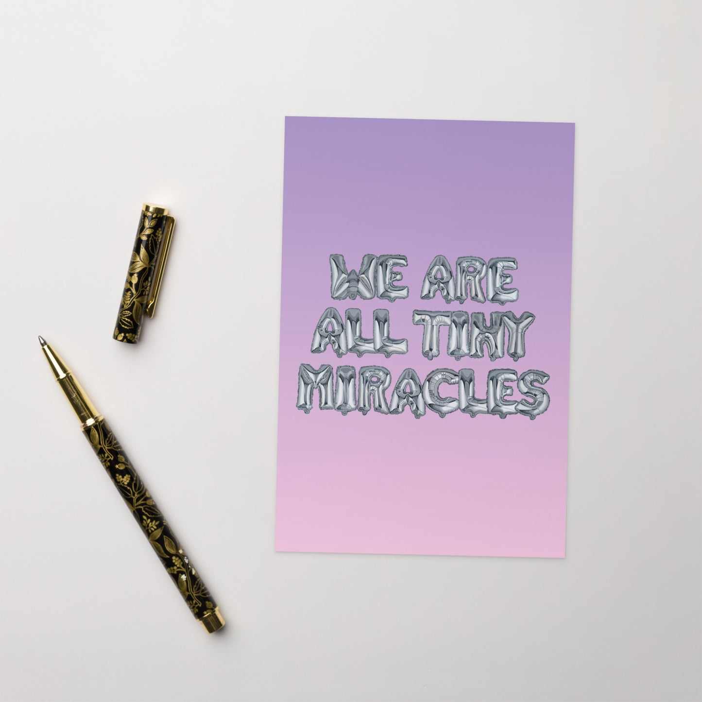 We Are All Tiny Miracles - old