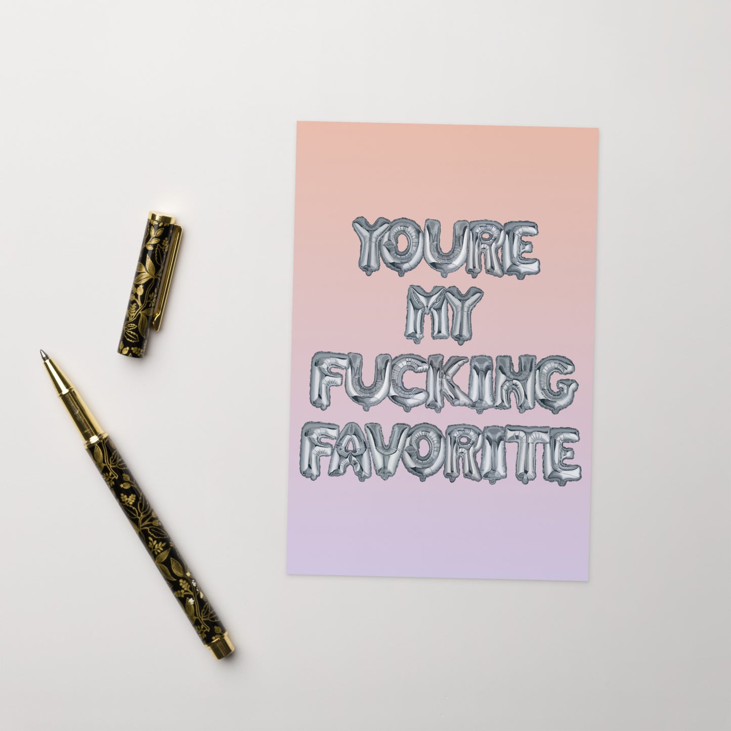 You’re My Fucking Favorite