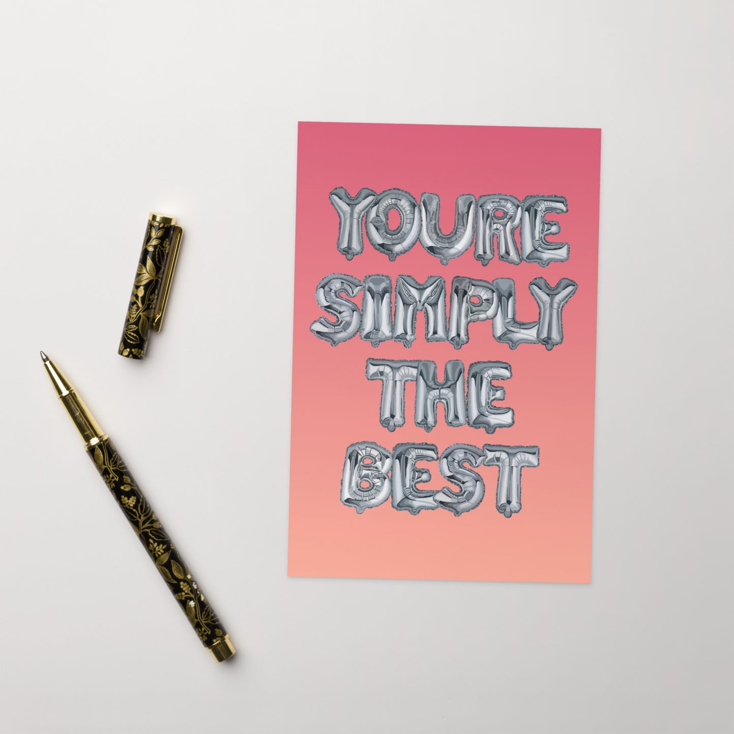 You’re Simply the Best