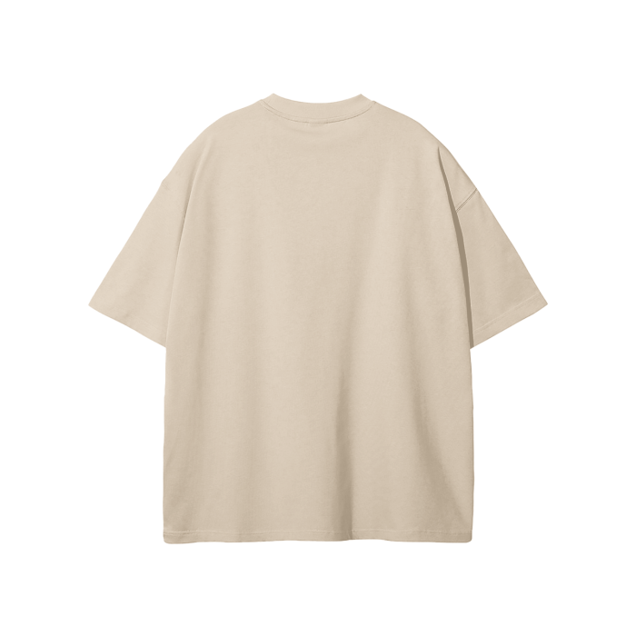 EVERYTHING IS TEMPORARY - Oversized Neutral Tee