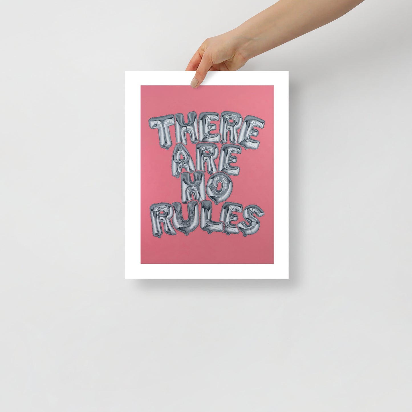 THE RULES ARE MADE UP Fine Art Print