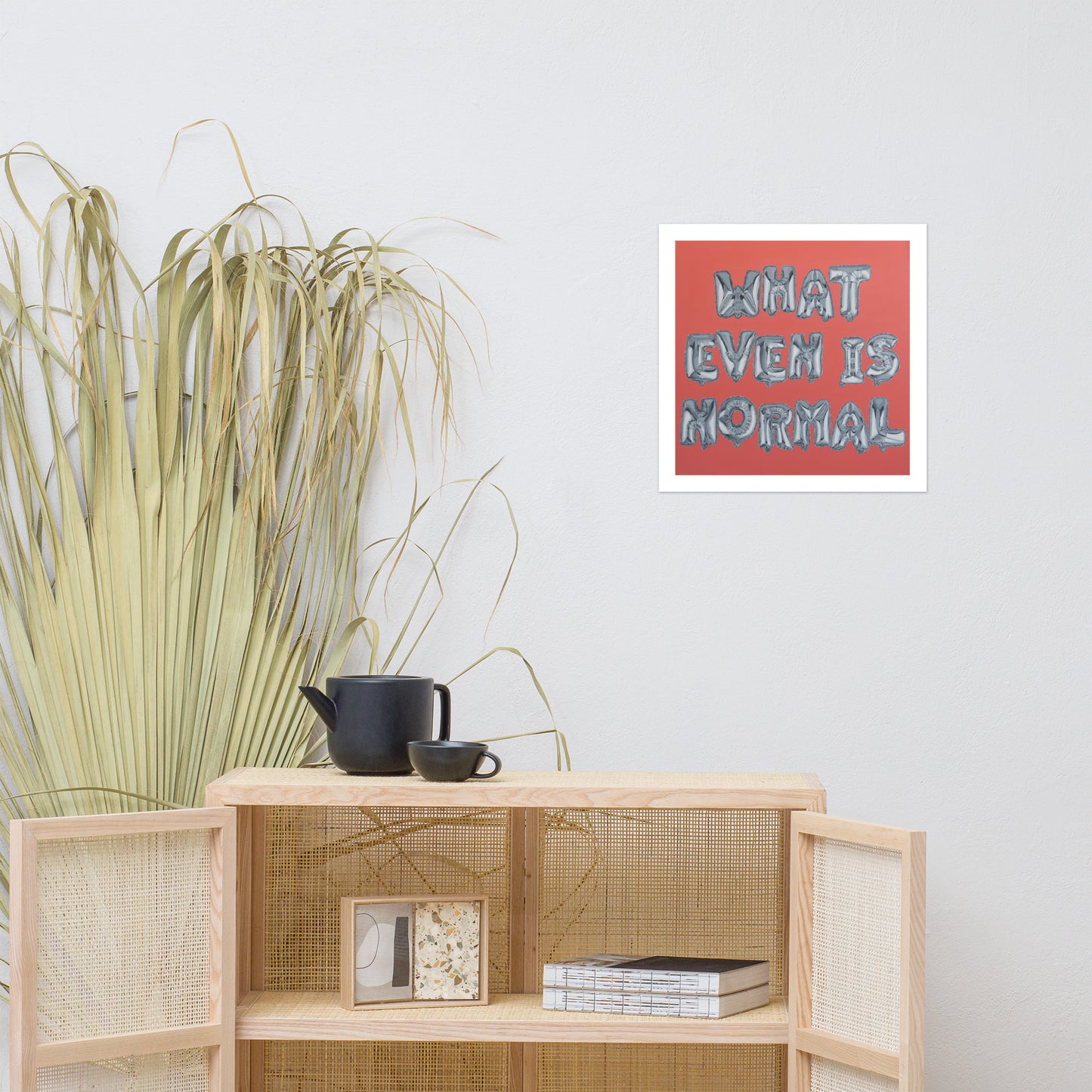 NORMAL IS A CONSTRUCT Fine Art Print