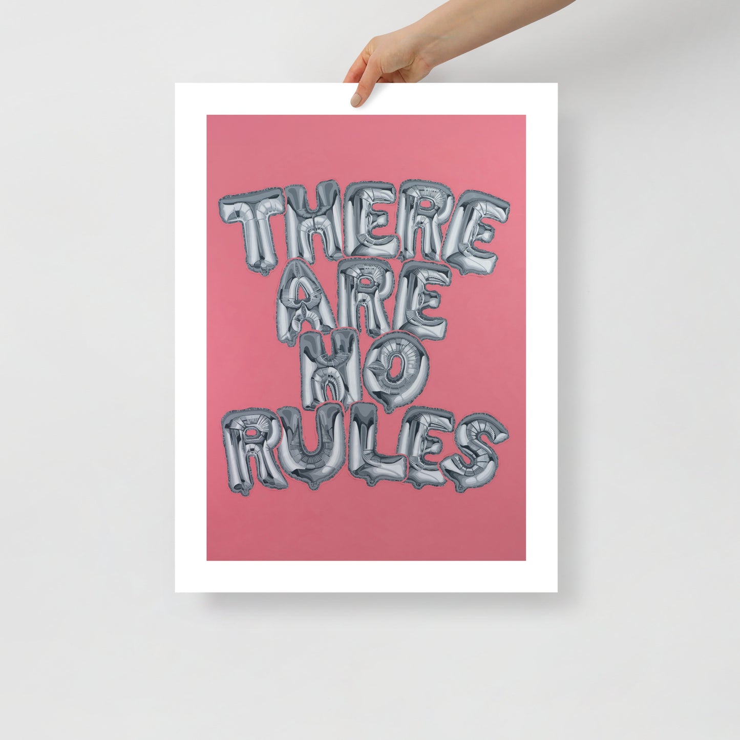 THE RULES ARE MADE UP Fine Art Print