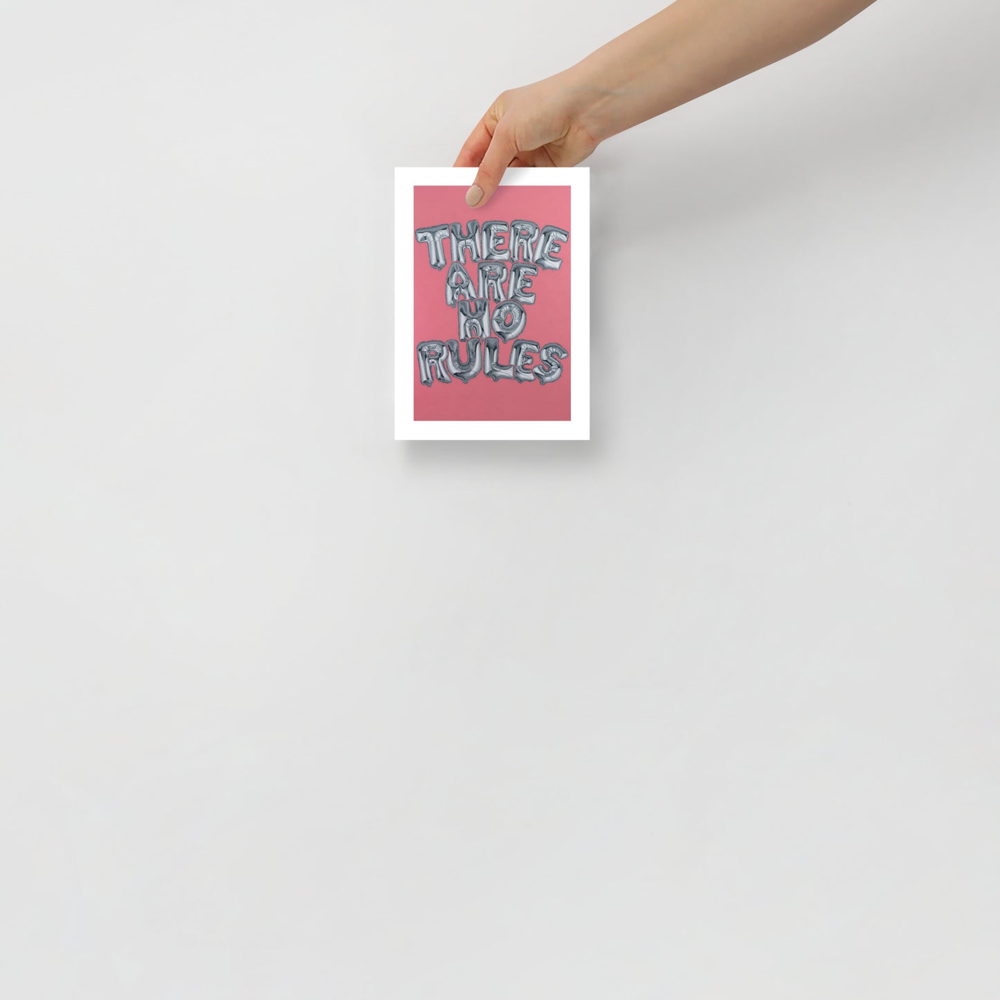 THE RULES ARE MADE UP Fine Art Print