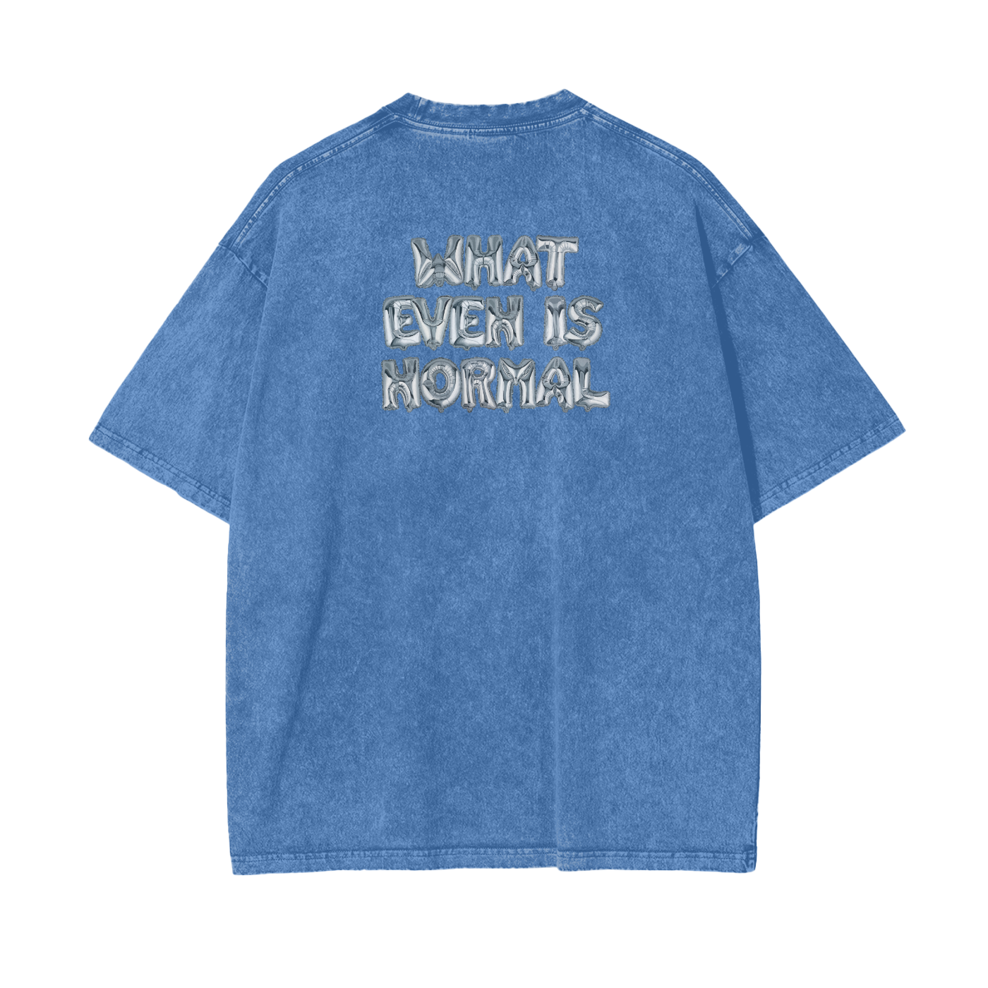 NORMAL IS A CONSTRUCT - Blue Tee